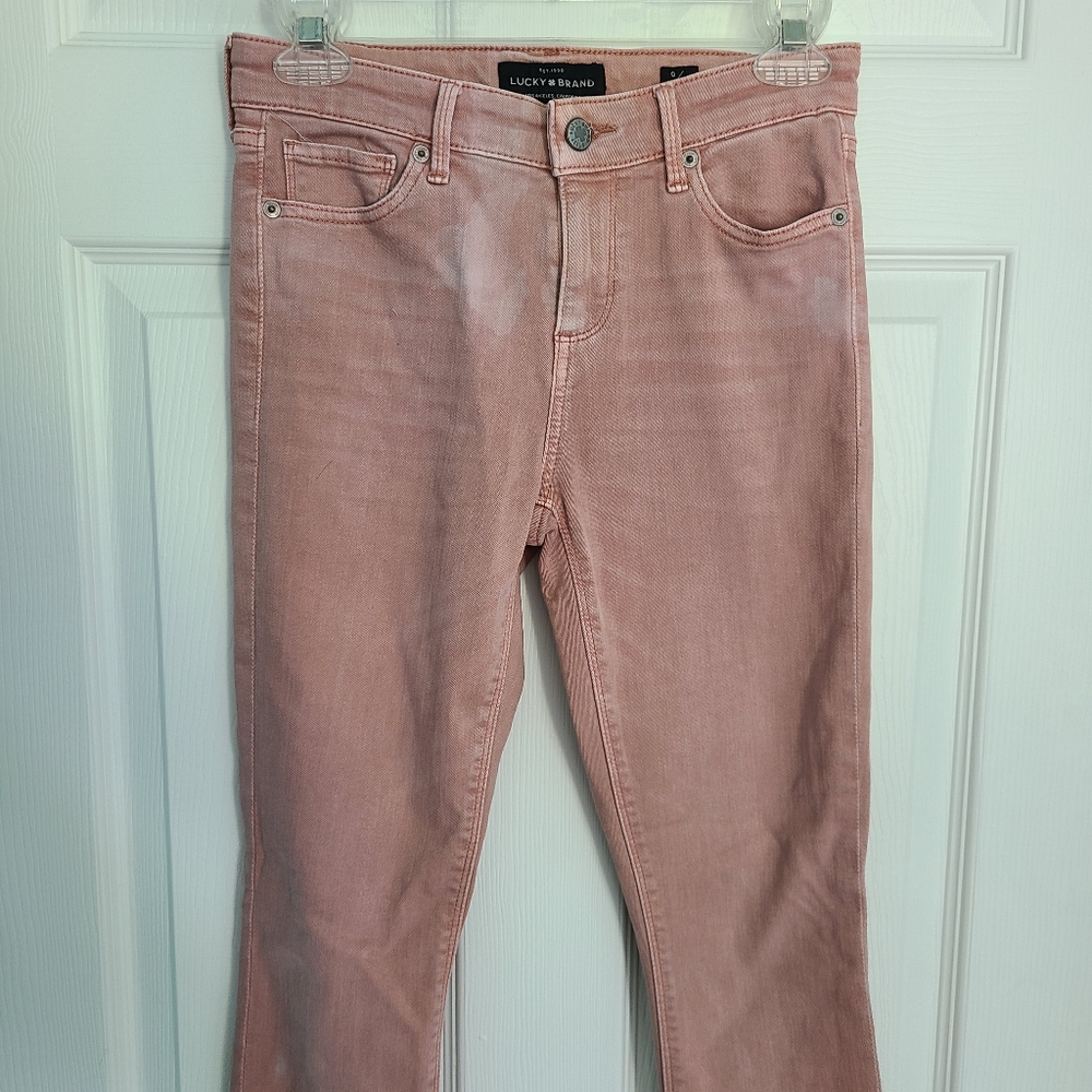 Blush Skinny Jeans